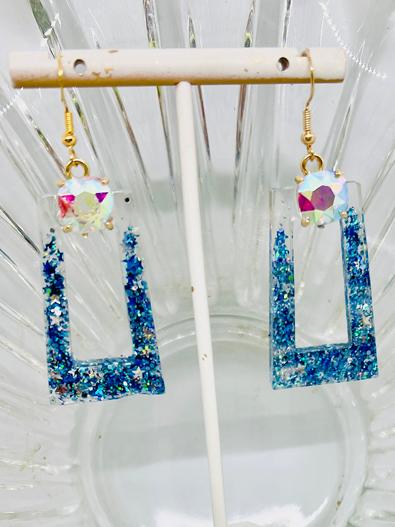 Blue Eyes Earring