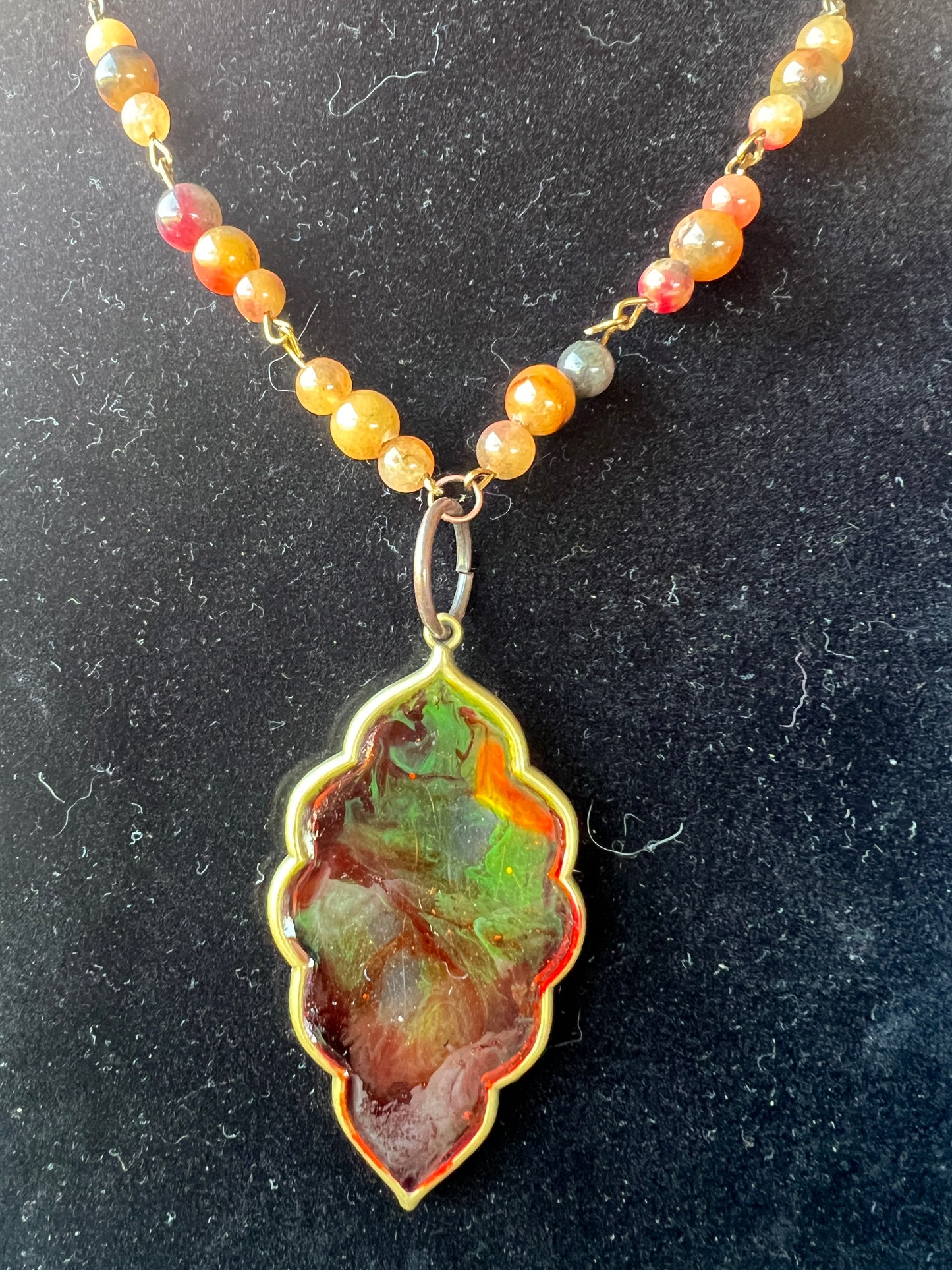 Fall Leaves Necklace