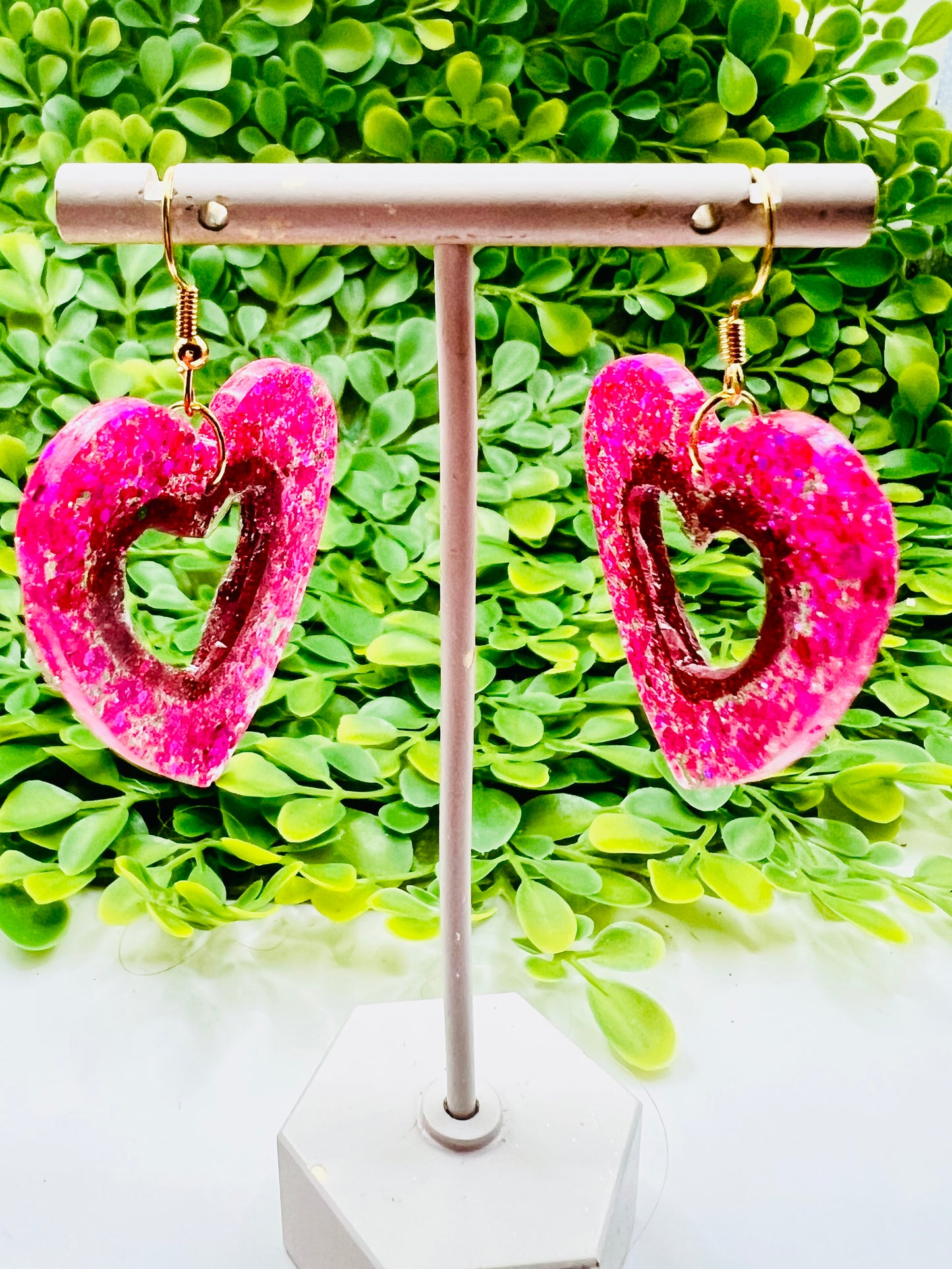 Double Heart Earring