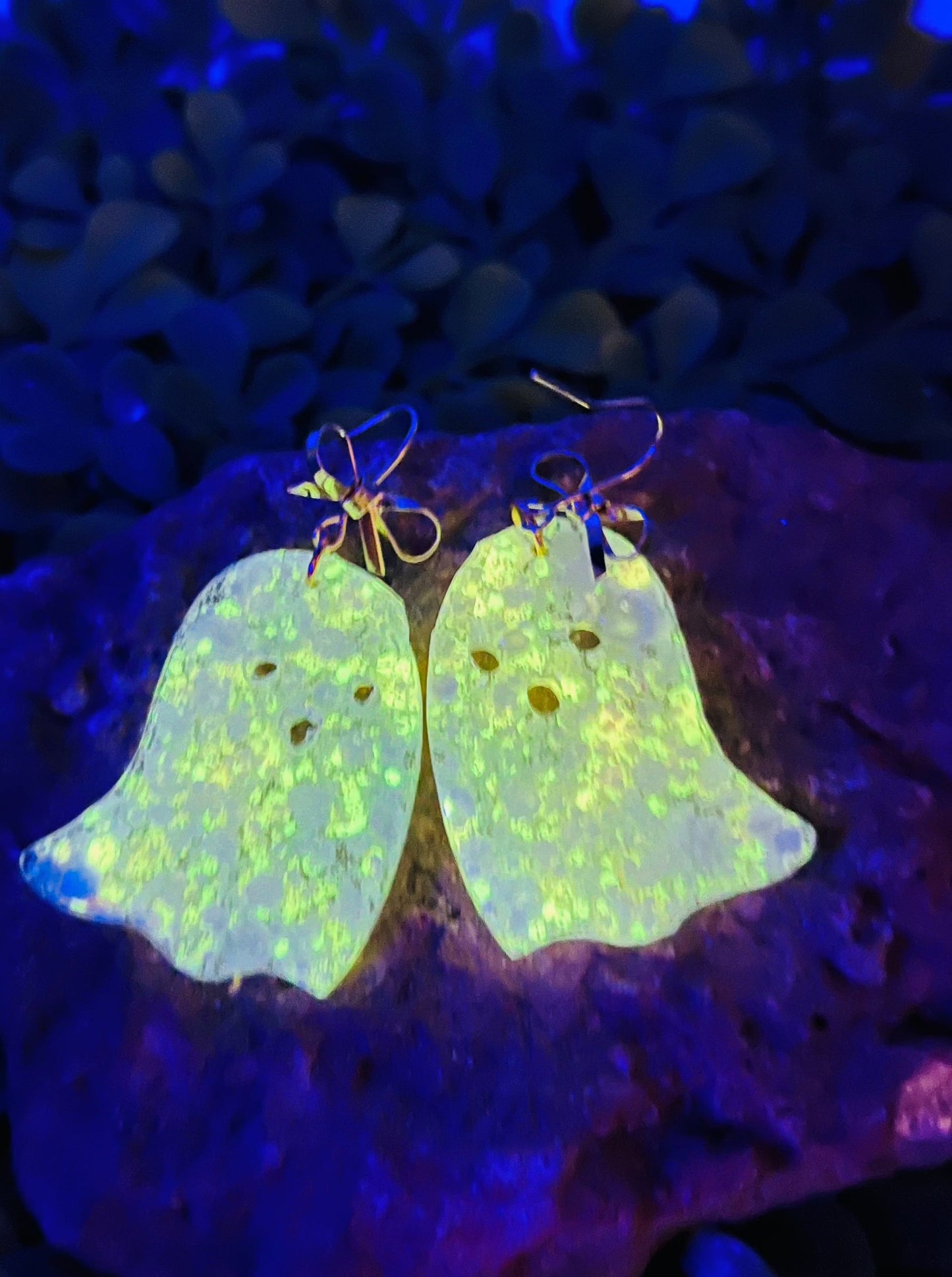 Pink and White Ghost {Glow in the Dark}