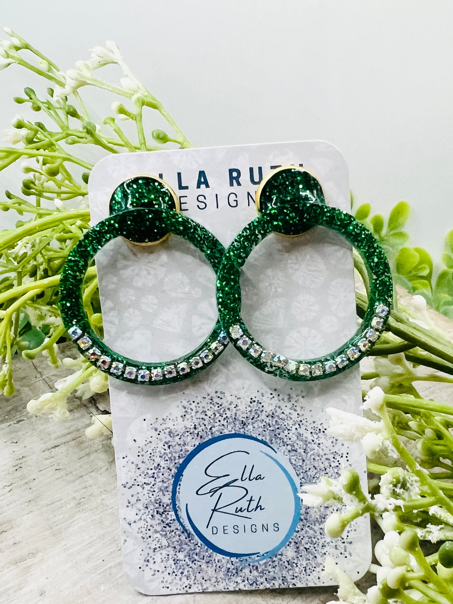 Irish Green Earring