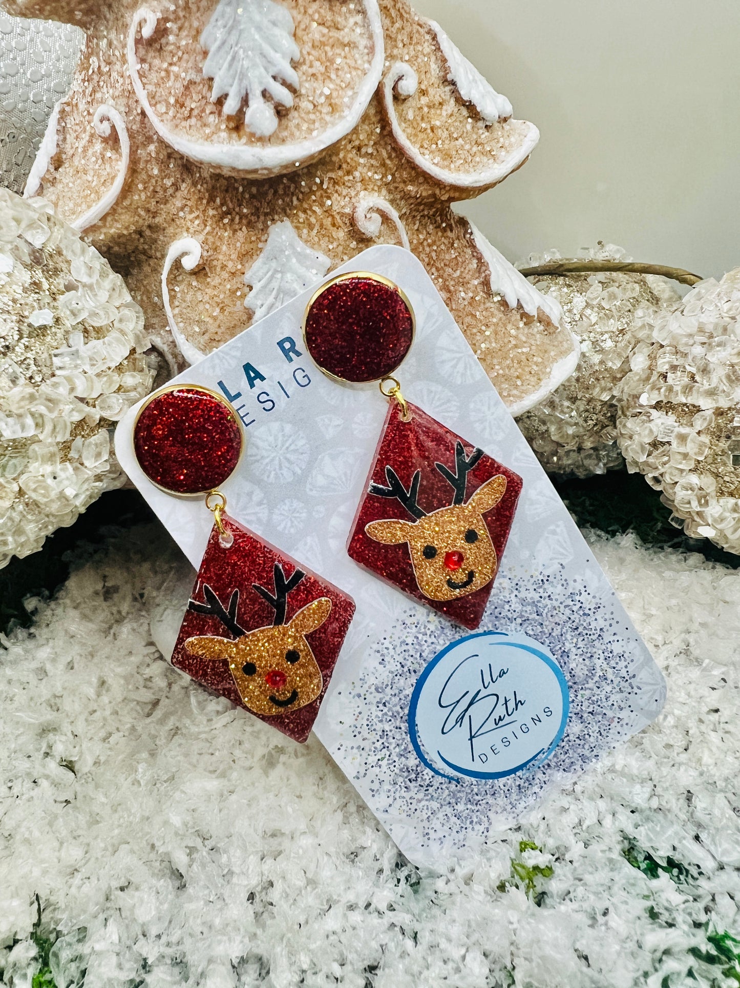 Rudolph Earring