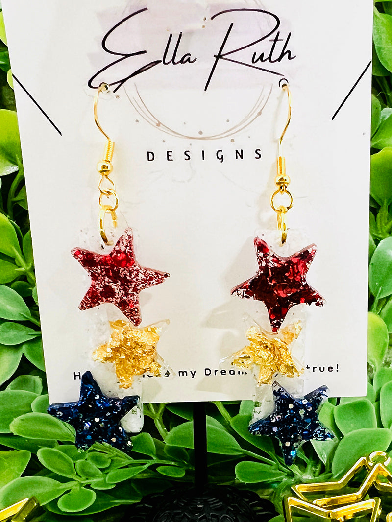 Stars and Stripes Earrings