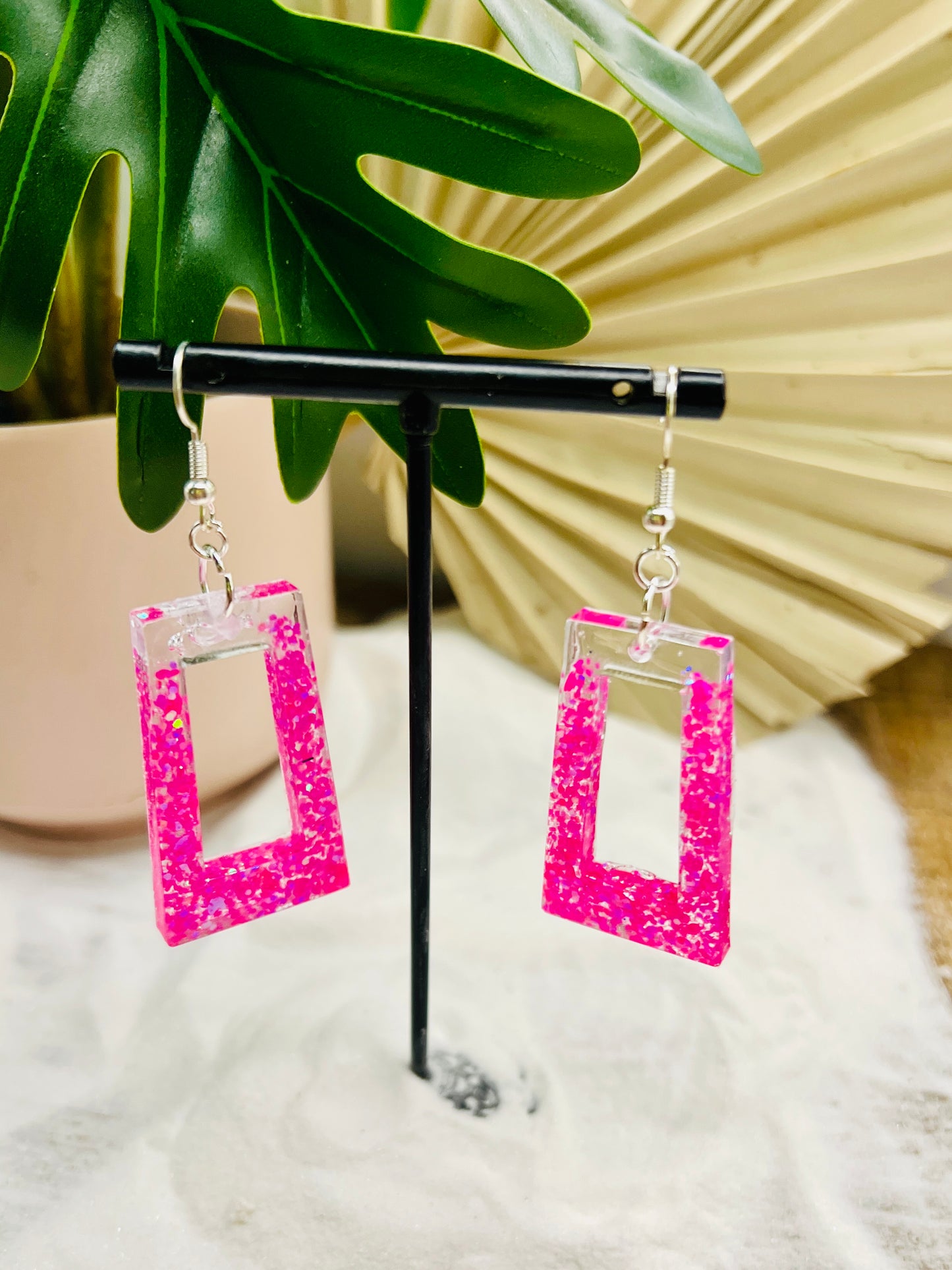 Trapezoid Earring Multi-Colors Earring