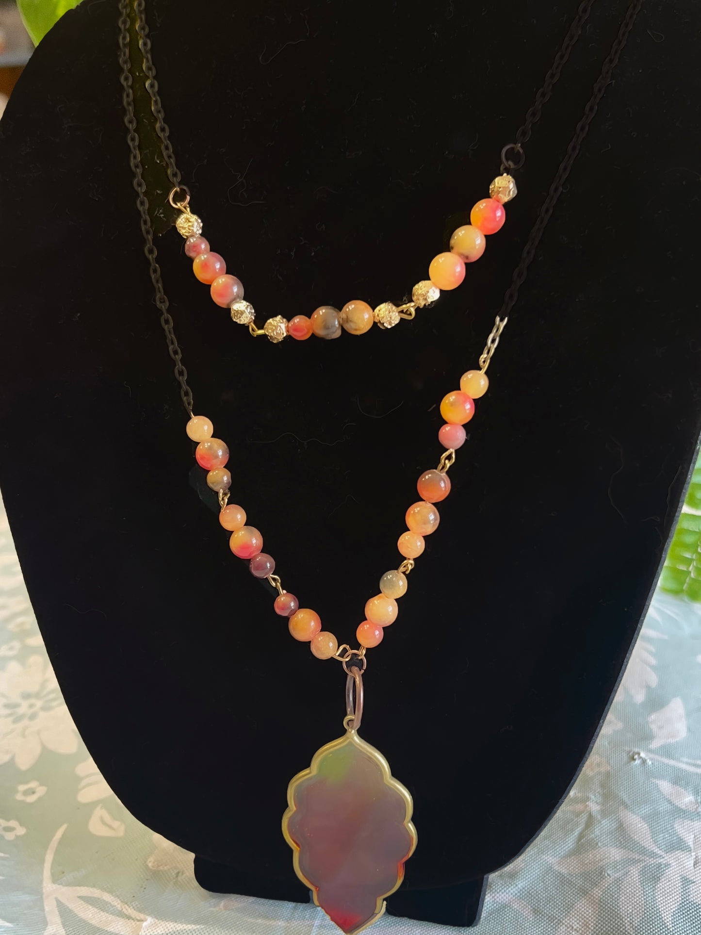 Fall Leaves Necklace