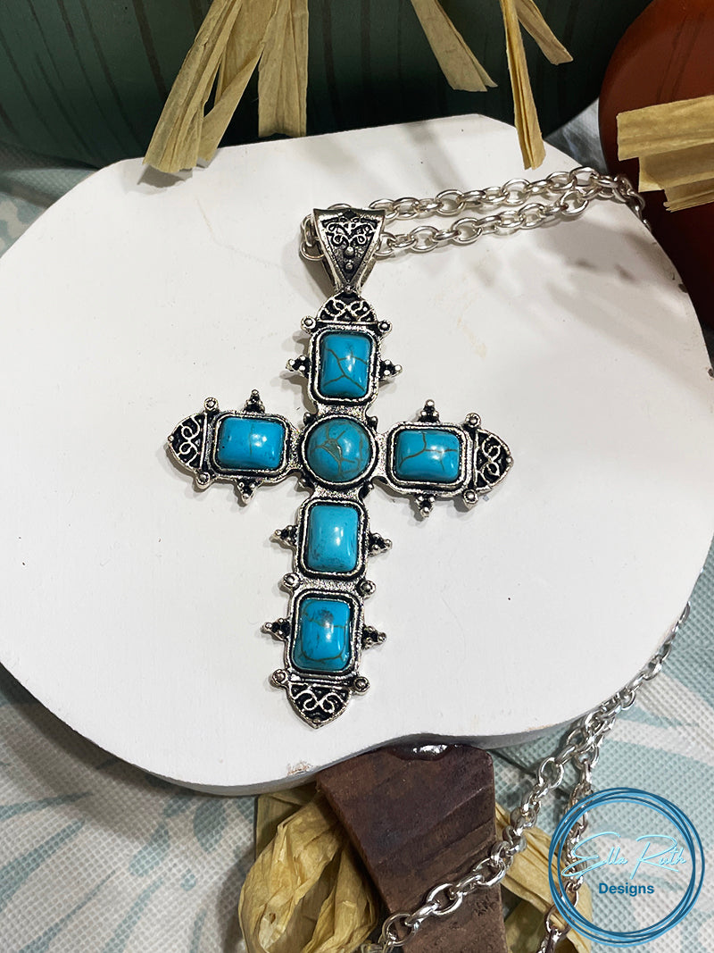 Cowboy Cross Necklace