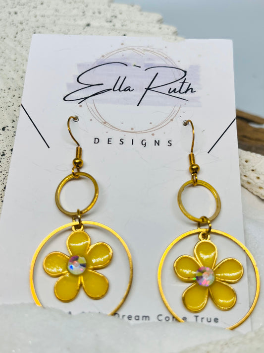 Flower Power Earring (in two colors)