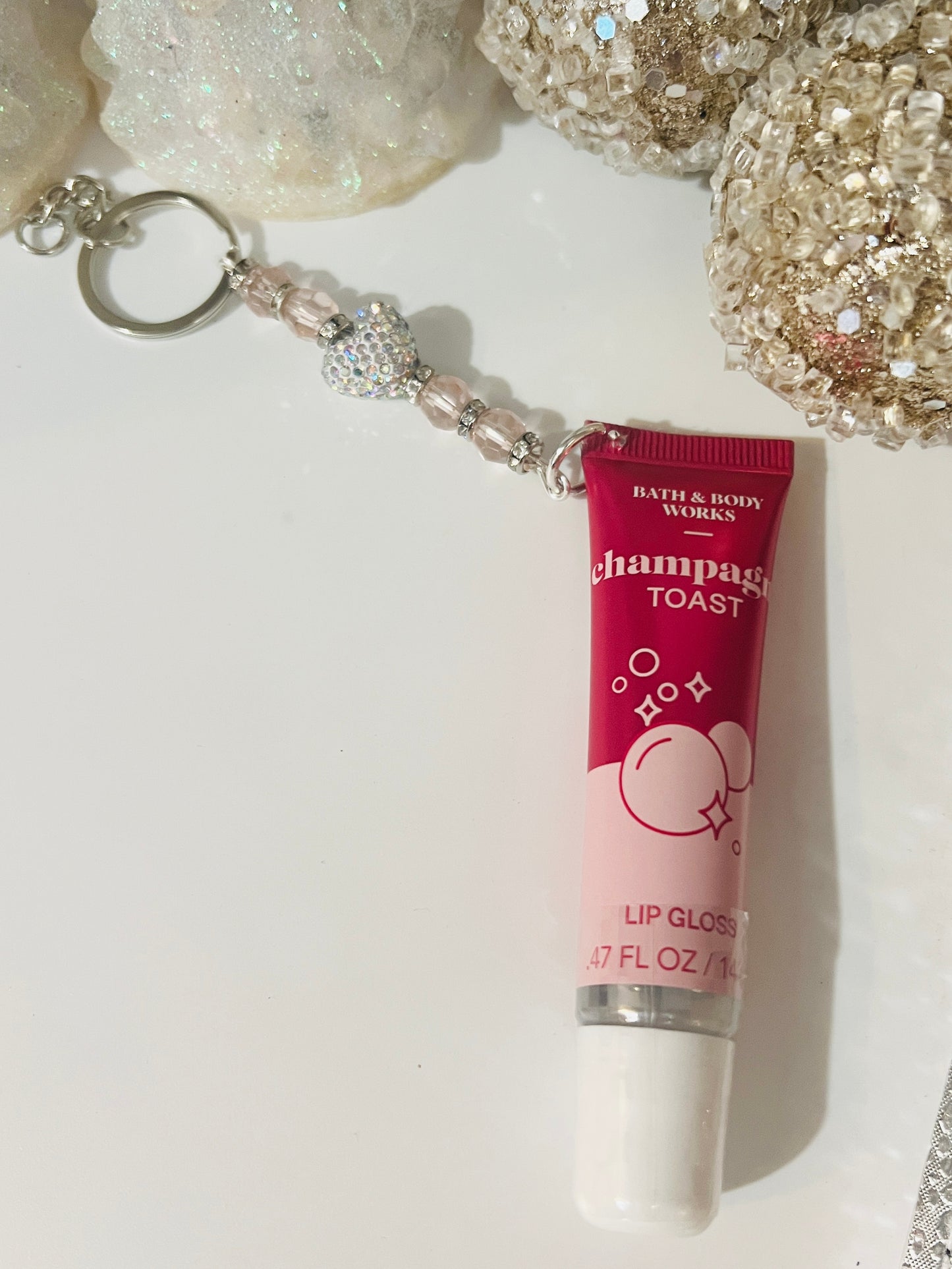 keychain Lip Gloss-Bath & Body Works