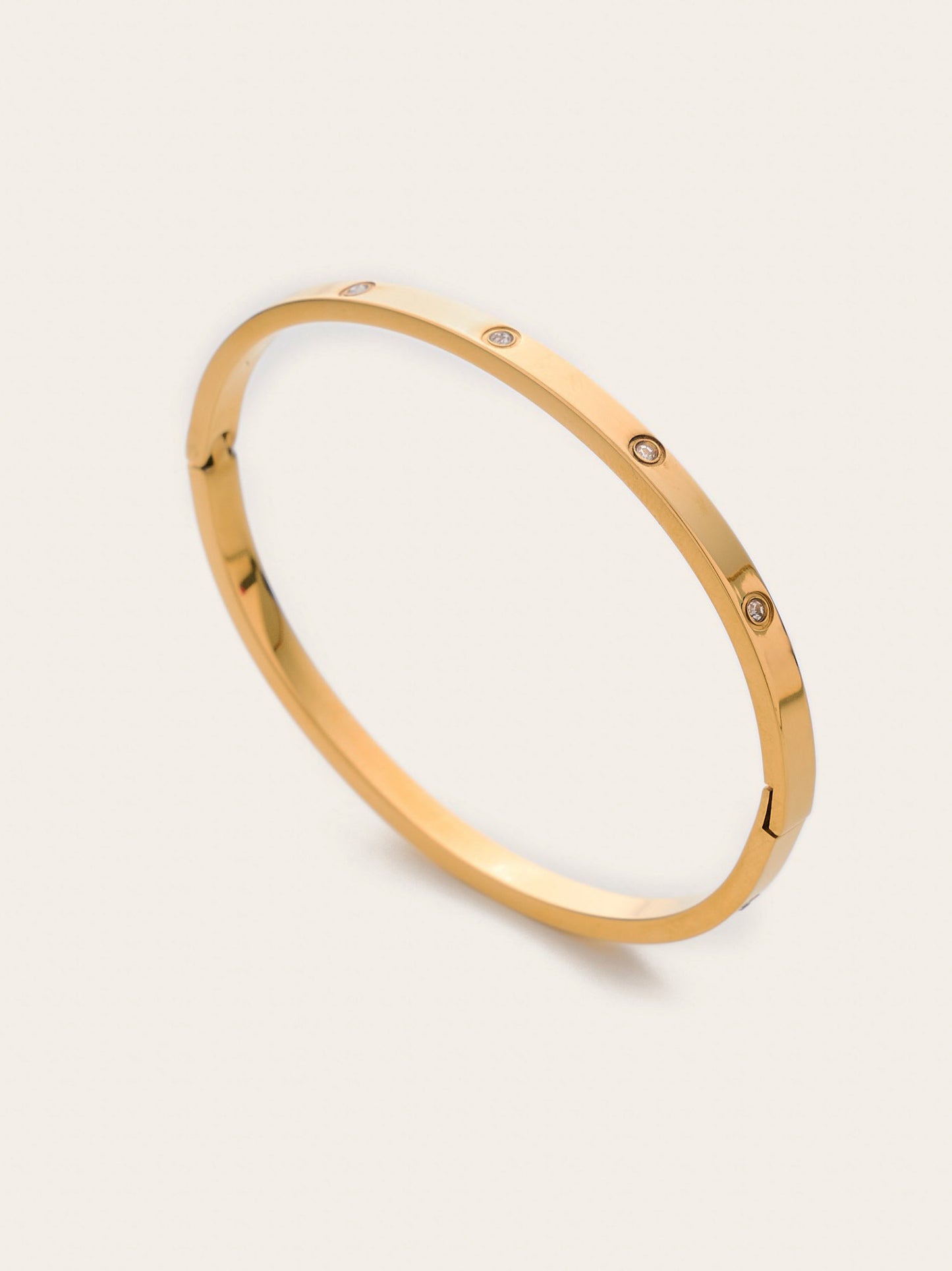 Mini Gold Bangle Bracelet Waterproof