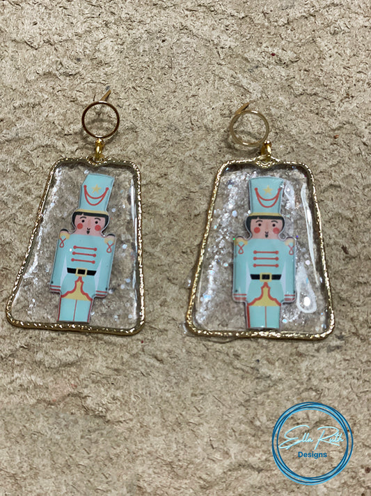 Festive Nutcracker Earring