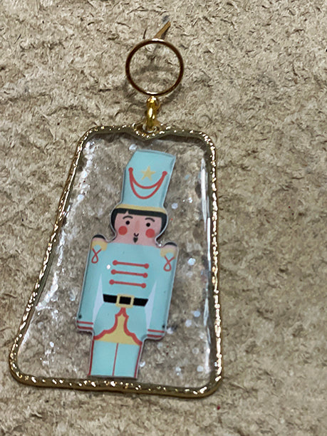 Festive Nutcracker Earring