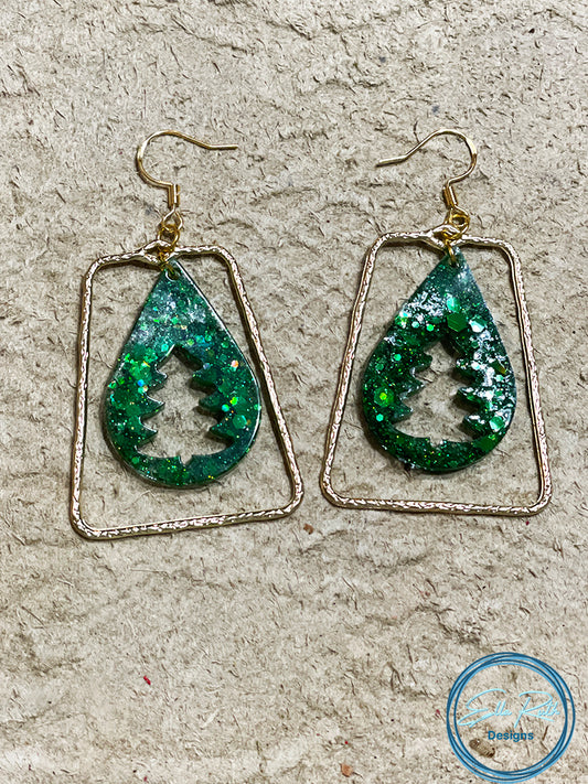 O Christmas Tree Earring